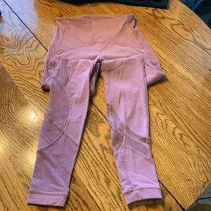 Lululemon rose leggings